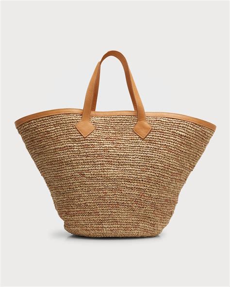 neiman marcus raffia tote.